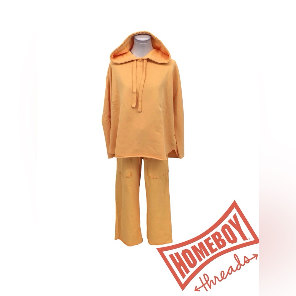 Frank & Eileen Orange Hoodie and Pants Set size S